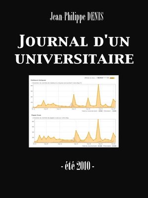 cover image of Journal d'un universitaire (été 2010) (Enhanced Version)